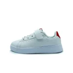 Kids Casual Shoes White/Red – Image 3