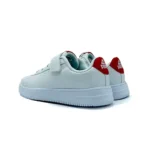 Kids Casual Shoes White/Red – Image 4