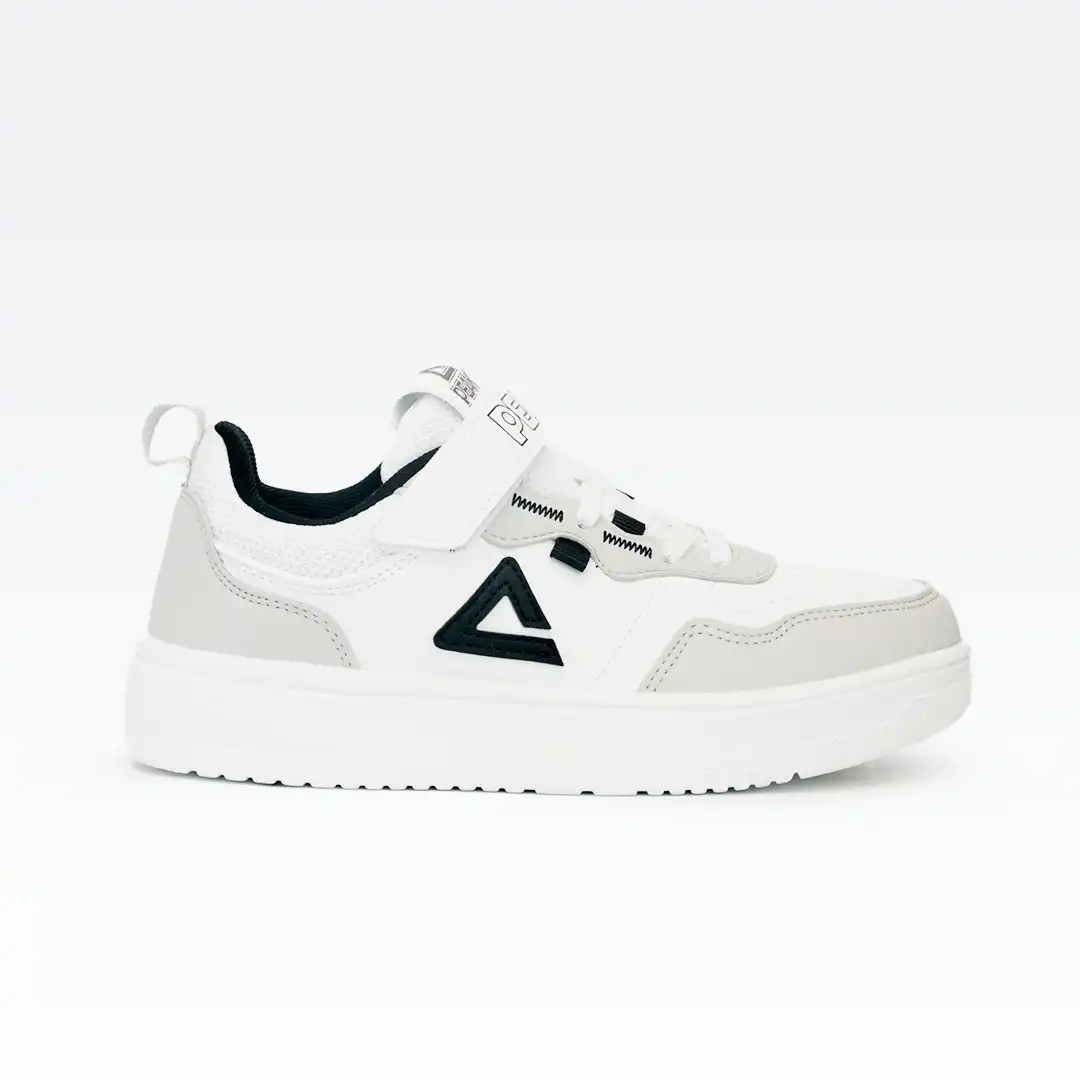 EK49130B-X120_A Kids Shoes White/Grey – Image 1