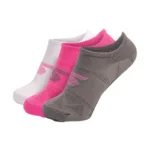 3Pk Womens Microfiber Non Terry Invisible No Show